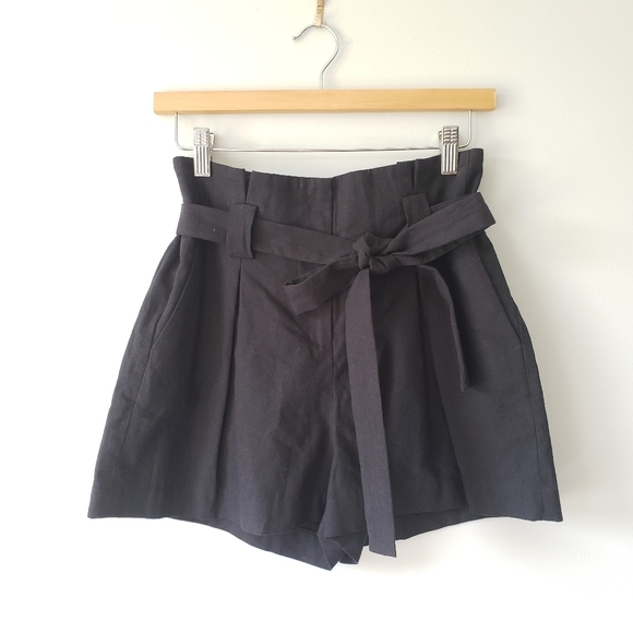 Tailored High Waisted Shorts